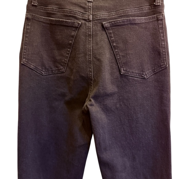 Re/Done Women's 70’s Boot Cut Jeans Colir Noir Sz 28 - Picture 4 of 13